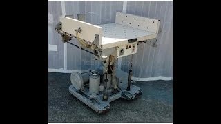 [中古]ジョガー(紙揃え,突揃機) クドエース900 "菊全対応" クドー(工藤鉄工所)製 動作確認動画KH1064149