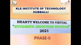 FIRST YEAR STUDENT INDUCTION PROGRAM  PHASE-II DAY-6 2020-21