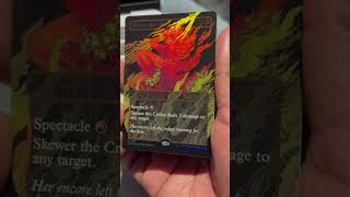 Skewer the Critics (2056) (Raised Foil) #foryou #mtgone #mtg #pimp