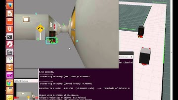 Moving Cameras: Target with a transversal motion and constant acceleration (Simulation)