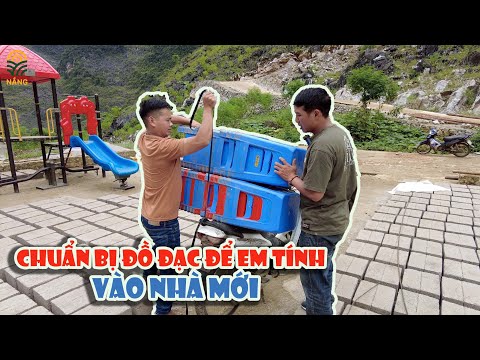 Video #557 Chuẩn bị đồ đạc để em Tính vào nhà mới | Nắng Cao... - youtube