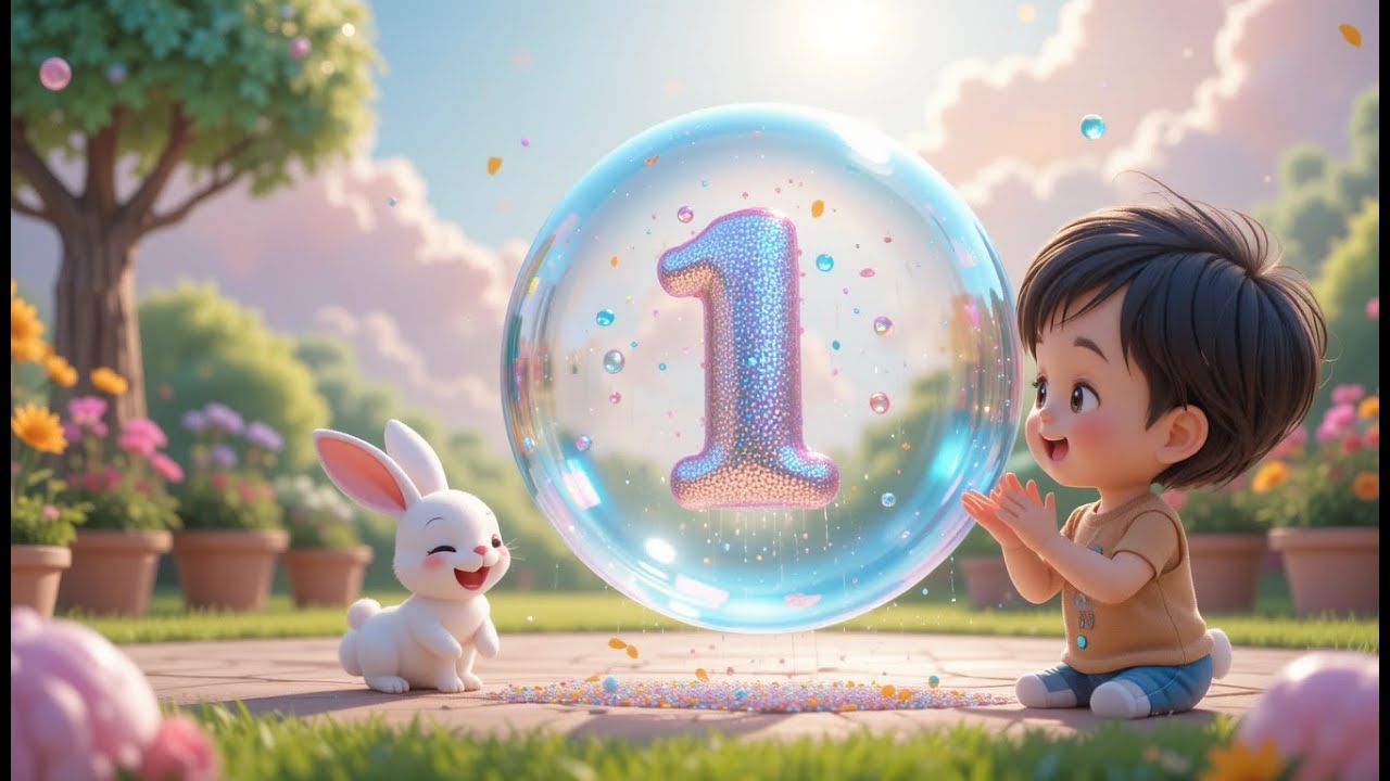 Bubble Time | Fun & Educational Kids Song | Learn Colors, Numbers & Shapes with Bubbly Animation