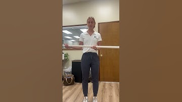 PVC pipe shoulder internal/external rotation