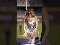 しゃがんでバランスをとる李珠珢 (Lee Ju-Eun) 이주은 Fubon Angels #台湾チア #cheerleader 2025/9/20【台湾チアTV】