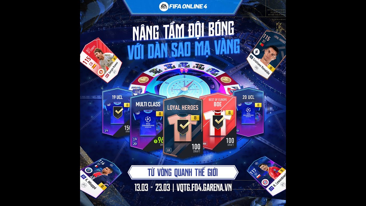 1000 VÒNG QUANH THẾ GIỚI FO4 THU VỀ 400 TỈ EP CỰC ĐỈNH TIẾP LỬA U23 VIỆT NAM | TRIPE | FIFA ONLINE 4