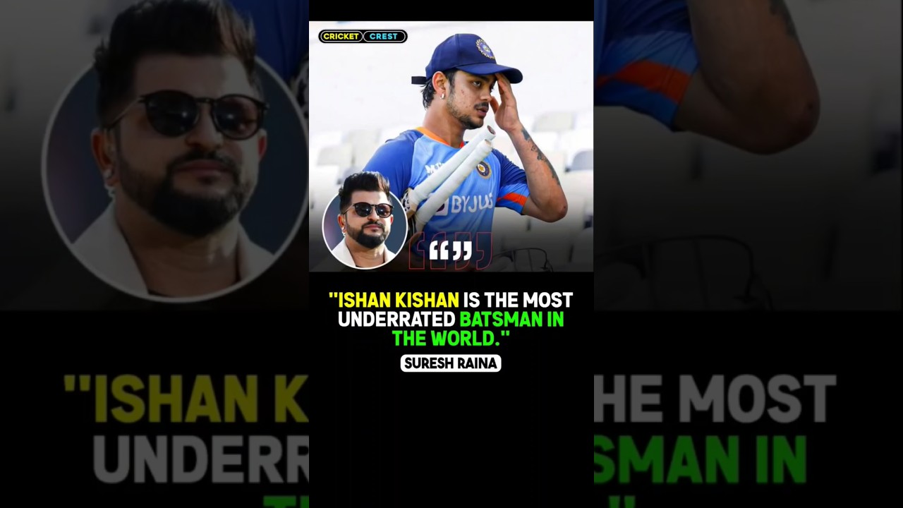 Suresh Raina Hails Ishan Kishan as World’s Most Underrated Batsman 