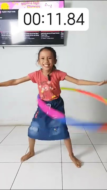 Kamu pernah main hula hoop gak? Seberapa lama bisa bertahan?