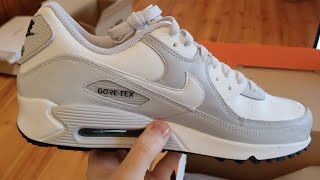 Распаковка и осмотр кроссовок Nike Air Max 90 GTX и Nike Air Max 90.