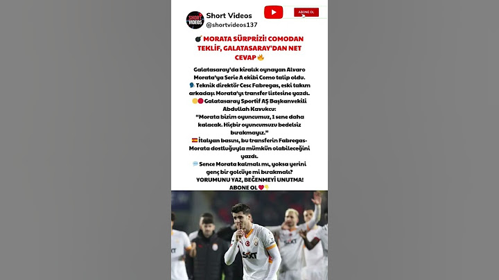 💣 MORATA SÜRPRİZİ! COMODAN TEKLİF, GALATASARAY'DAN NET CEVAP 🔥