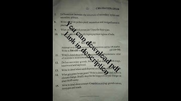 BSc semester 3/cbcs/question paper/jammu university/2018/ pdf link is in description //