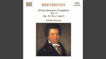 String Quartet No. 3 in D Major, Op. 18: II. Andante con moto