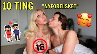 10 TING KÆRESTER GØR NÅR DE ER FORELSKET! Ft. Oskar Hole (sketch)