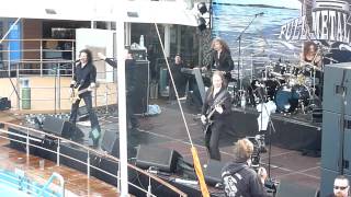 Axxis - Living in a Dream + Hall of Fame - Full Metal Cruise II - Pooldeck