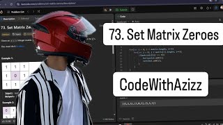 Set Matrix Zeroes | uzbek tilida | leetCode
