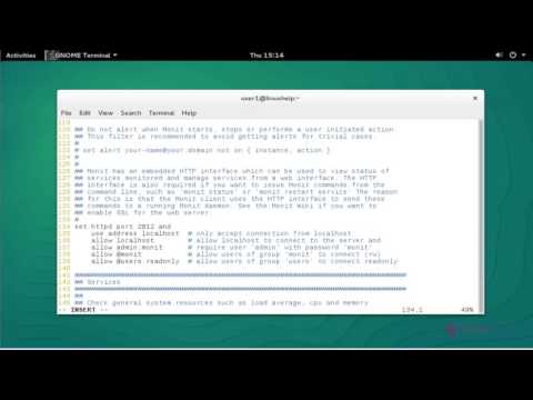 How to install Monit on opensuse