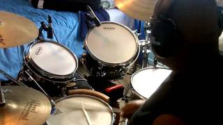 Video thumbnail of "Down To The Bone - Funkin Around (Drum Cover)"