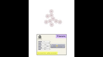 Grasshopper Command (2D Aggregation) #shorts