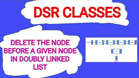 Deletion from Doubly Linked List (Delete the node before a given node)||Data Structures