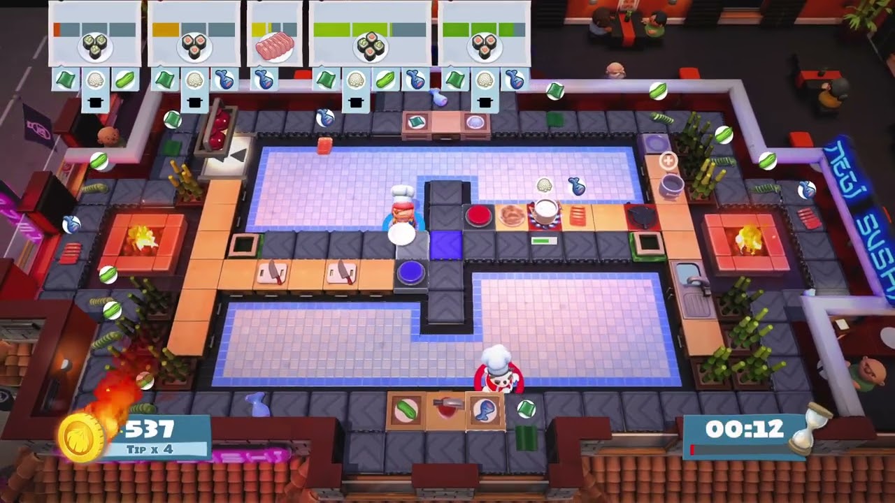 Overcooked 2 | Local Co-Op | Xbox Series X Gaming