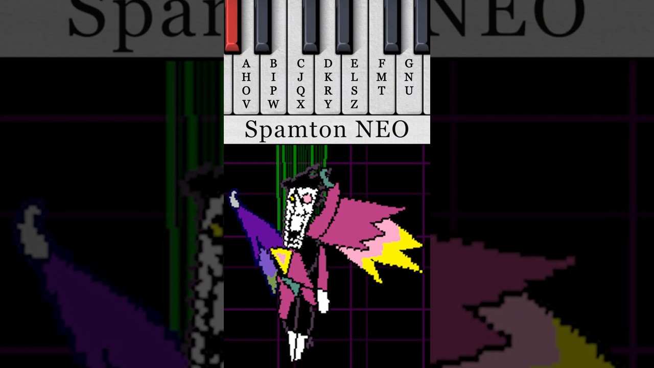 Queen VS Spamton NEO | Who has the best jingle? #deltarune #piano #jingle