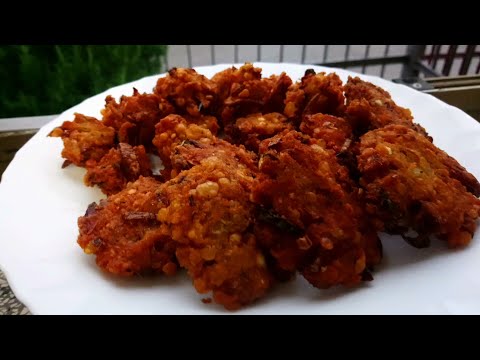 ভিডিও: ব্রিসকেট এবং পেঁয়াজ সঙ্গে Fritters