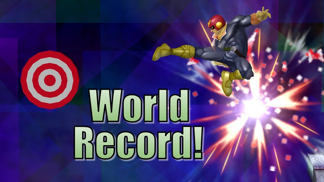 Captain Falcon Break the Targets 7.25 [World Record]