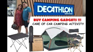 BUYING BEST CAMPING TENT & GADGETS IN DECATHLONE SM CITY SANTA ROSA