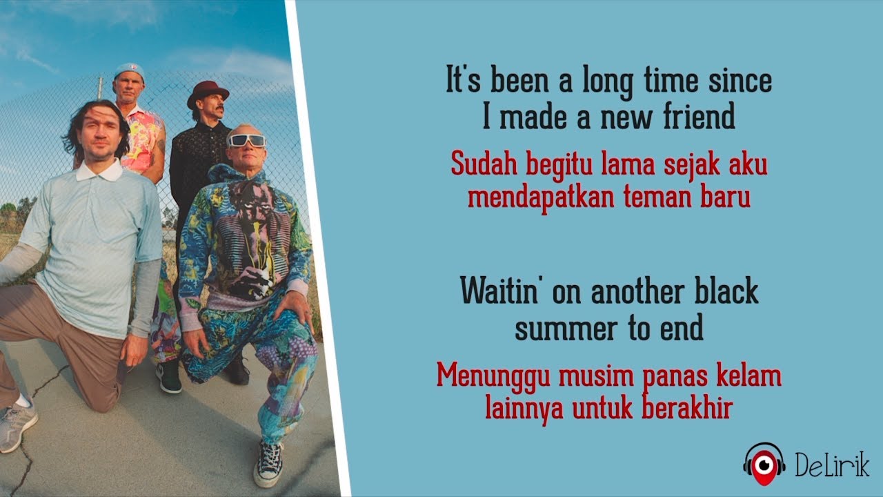 Black Summer Red Hot Chili Peppers (Lirik Lagu Terjemahan) YouTube