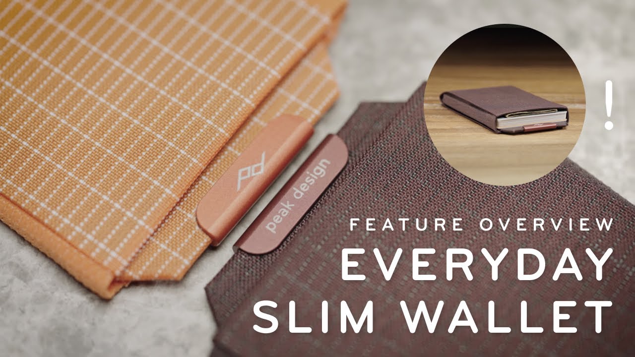 Everyday Slim Wallet | Peak Design Official Site