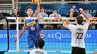 Italy 🆚 Argentina｜Men's Volleyball Friendly Match