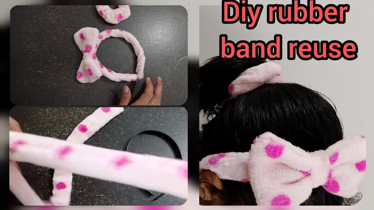 diy rubber band reuse 