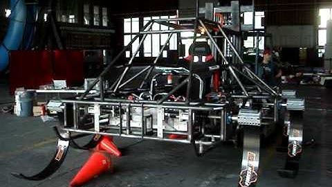 Prototype This: 6x6 All-Terrain Robot leg testing