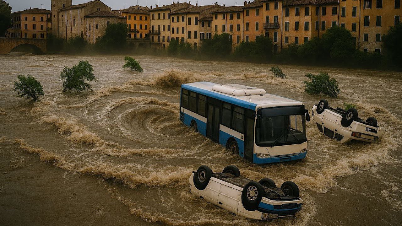Франция в опасности: реки выходят из берегов