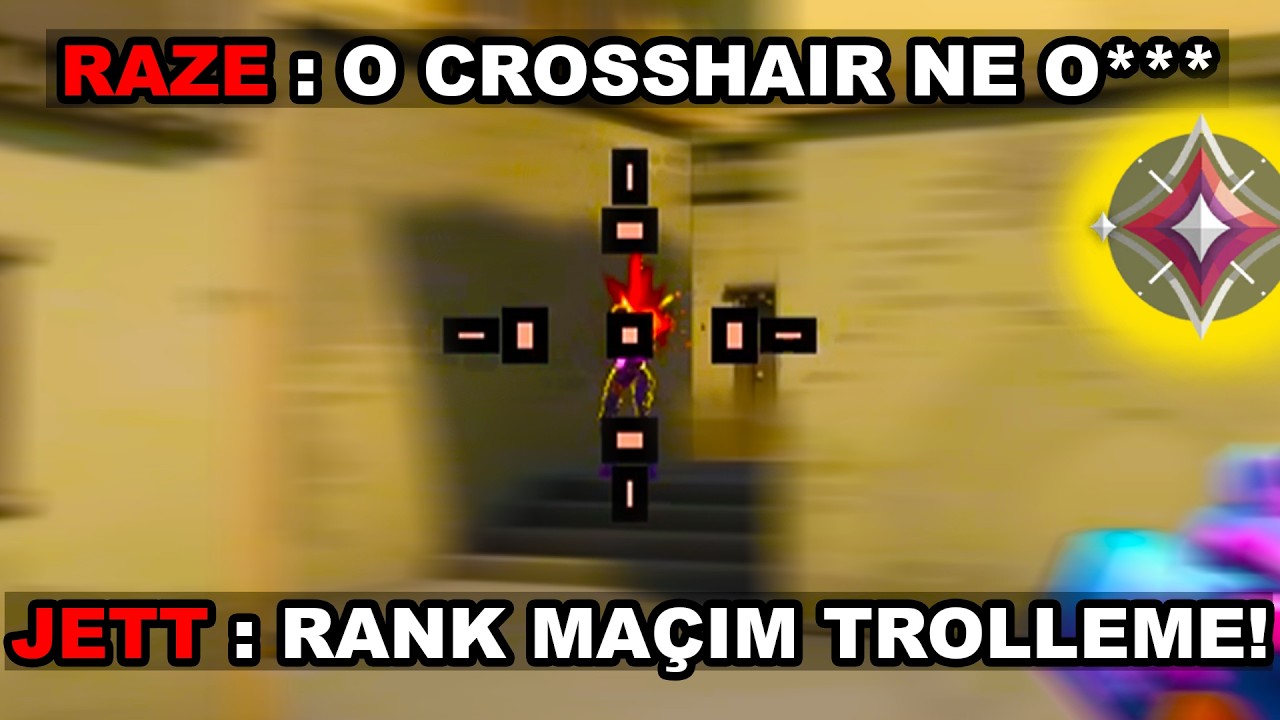 bu crosshair'la benden başka kimse OYNAYAMAZ. | IMMORTAL ELODA TAŞIDIM BELA ATTIM! VALORANT