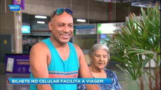 Passageiros podem apresentar passagem de ônibus no celular screenshot 3