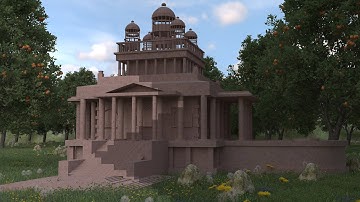 Temple Modeling in 3ds max Tutorial part 3