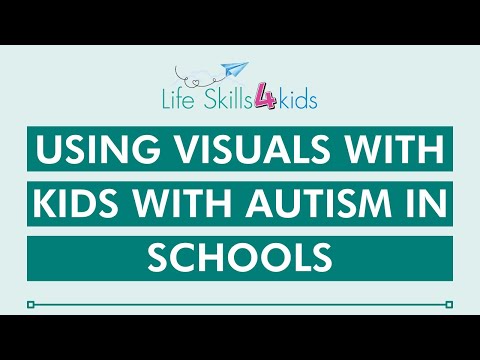 Using visuals with kids with autism in schools
