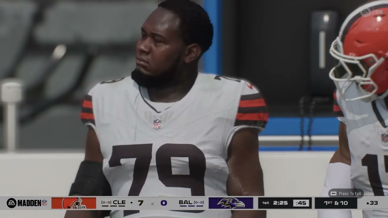 2026 Cleveland Browns @ Baltimore Ravens Week 1 Slow Sim