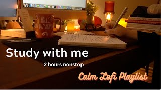 2 HOUR LOFI PLAYLIST / Study With Me / No Interruptions / Countdown Timer