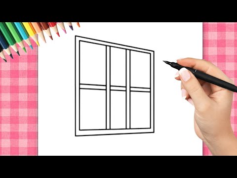 COMO DESENHAR UMA JANELA