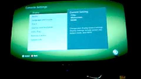 how to change language on new xbox 360 (in English)