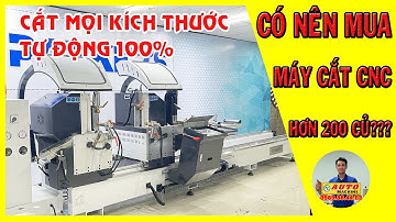 máy cắt nhôm 2 đầu CNC lưỡi 550 WEIMAN CAO CẤP | Có sẵn máy tại Tổng kho máy nhôm Amazon