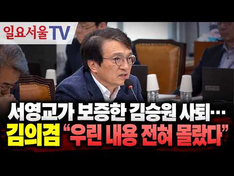 서영교가 보증한 김승원 사퇴... 김의겸 "우린 내용 전혀 몰랐다"