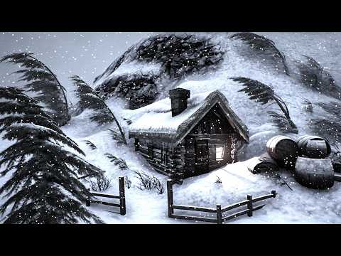 BRUTAL RUSSIAN WINTER with EXTREME FEBRUARY COLD | Winter Wind & Snow Ambience 2026