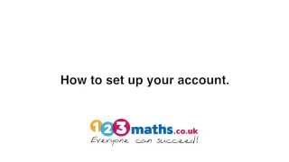 123maths Managing Users