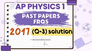 2017 AP Physics 1 FRQ Question 3 | Step-by-Step Solution | Circus of Physics