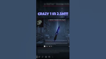 Xqc crazy 1 in 2.5M knife!!! #shorts #reels #xqc #cs2