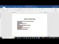 Add Numbering in Word File Instantly with This Genius Hack