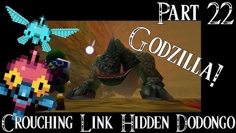 Level: Max- Crouching Link Hidden Dodongo -Part 22- King Dodongo (Boss)-Let