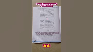 computer chapter 2 adventure future of OpenOffice writer class- 5th standard- Poddar -int -school🏫🏫